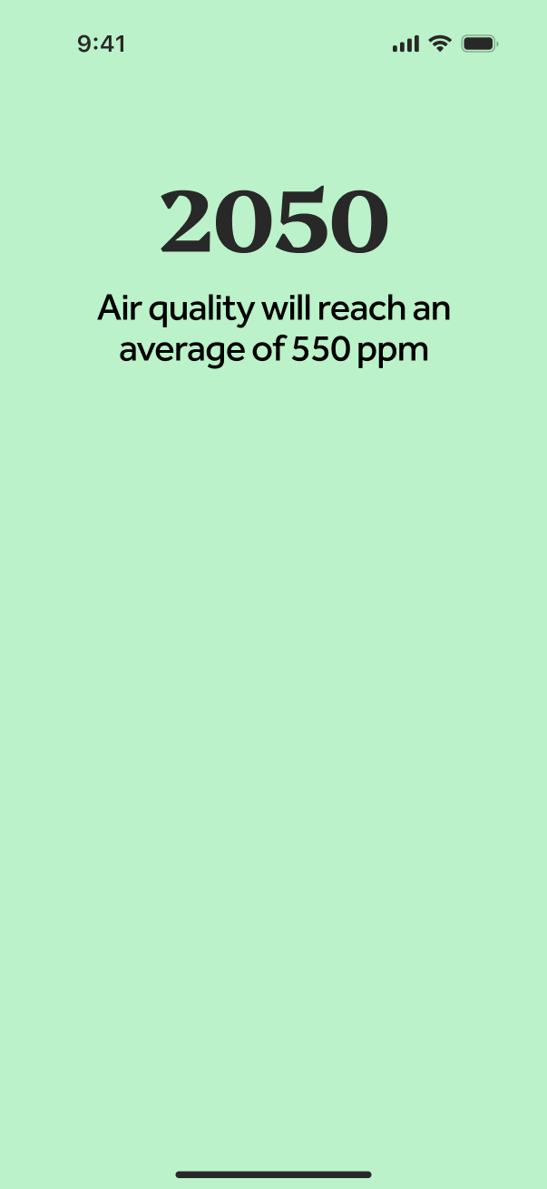 Terragone: Air quality initial state