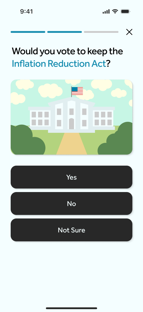 Terragone: Policy preferences