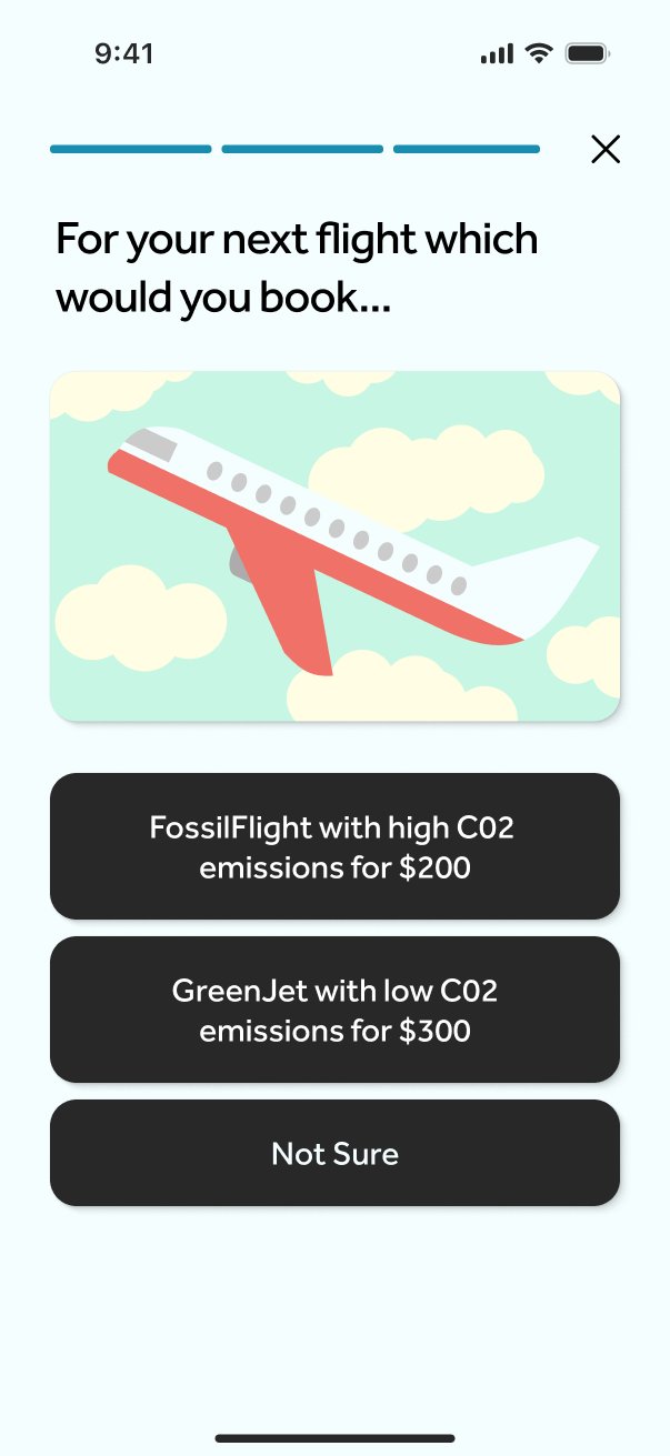 Terragone: Flight choices