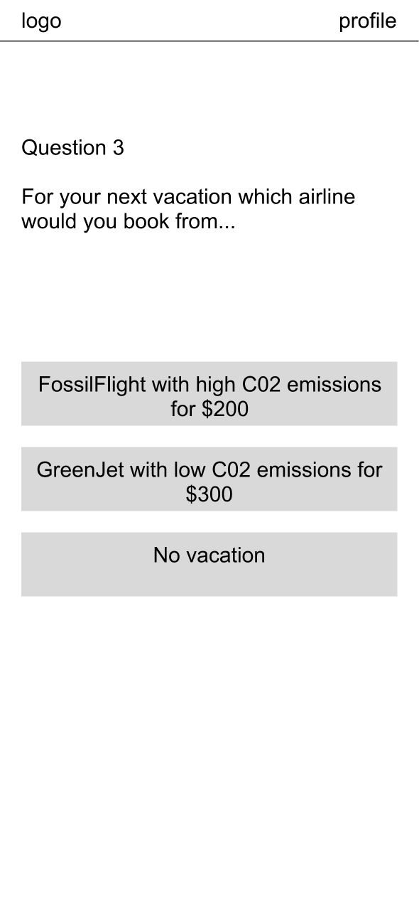 Terragone: Flight choices